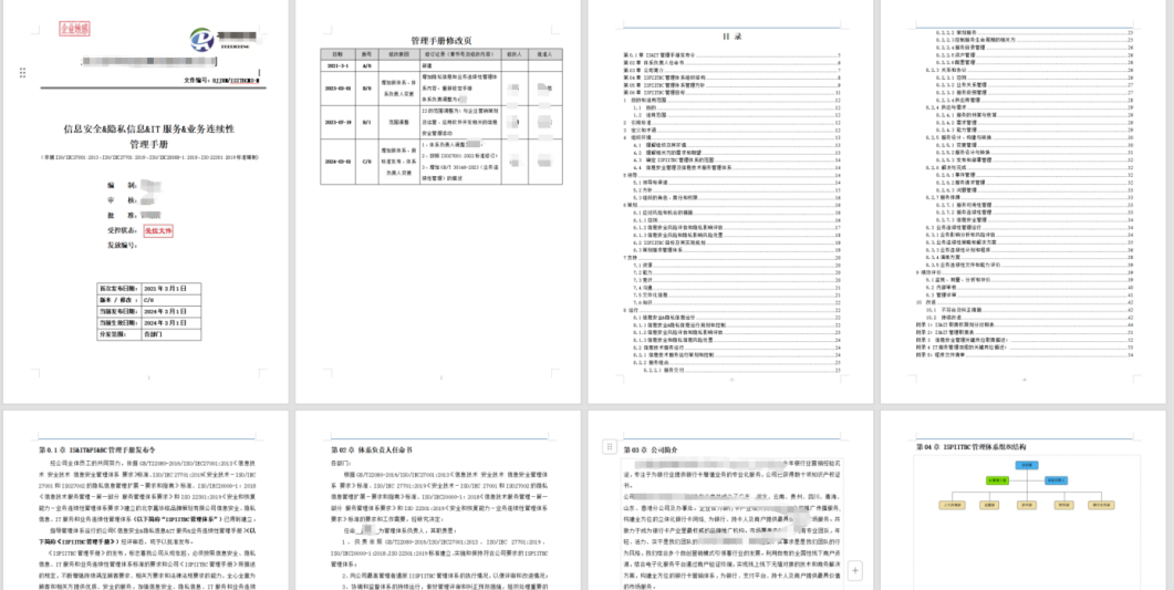 资料输出预览效果界面
